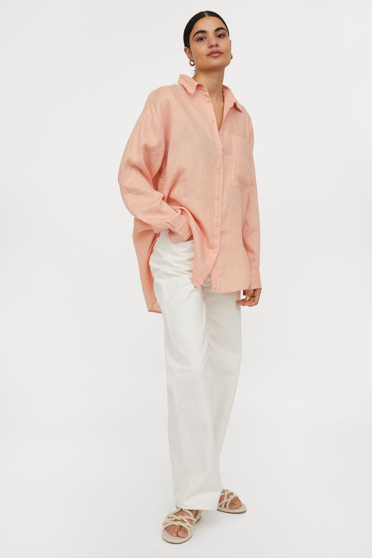 hm linen shirts